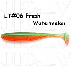 KEITECH Easy Shiner 5" LT#06 Fresh Watermelon (5 pcs) softbaits