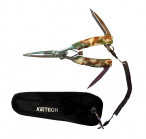 KEITECH Stainless Steel fishing pliers-multitool Camo, 16.3cm, "long nose", 120g