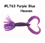 KEITECH Little Spider 3" #LT63 Purple Blue Heaven (8 pcs) softbaits