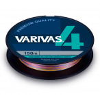 VARIVAS PE Varivas4 Multi-Color X4 ,150M, #1.5 (0.205mm), max 25Lb braided line
