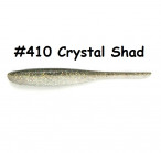 KEITECH Shad Impact 5" #410 Crystal Shad (6 pcs) softbaits
