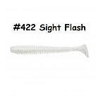 KEITECH Swing Impact 3.5" #422 Sight Flash (8 pcs) softbaits