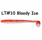KEITECH Swing Impact 4" #LT10 Bloody Ice (8 gab.) silikona mānekļi
