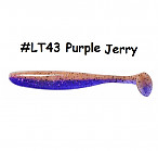 KEITECH Easy Shiner 3.5" #LT43 Purple Jerry (7 шт.) силиконовые приманки