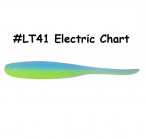 KEITECH Shad Impact 2" #LT41 Electric Chart (12 gab.) silikona mānekļi