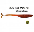 MAILE BAITS/JIG.LV SKIPPY DROP-SHOT 7" 30-Red Motoroil Chameleon (1 шт.) силиконовые приманки