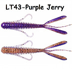 KEITECH Hog Impact 3" #LT43 Purple Jerry (12 gab.) silikona mānekļi