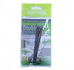 HITFISH Double Elongate+ #3/0, extra long open shank, Ø1.40mm, lenght 83mm(3 pcs) divžubura āķi