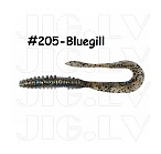 KEITECH Mad Wag Mini 2.5" #205 Bluegill (12 шт.) силиконовые приманки