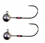 Tungsten Jig Head 21g, #4/0 hook MEITO(Japan), bait holder, (2pcs) вольфрамовые джиг-головки с крючком