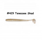 KEITECH Swing Impact 2.5" #429 Tenessee Shad (10 шт.) силиконовые приманки
