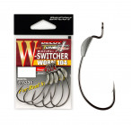 DECOY Worm104 W-Switcher Hook Weighted 1.5g #5/0 (4 шт.) oфсетные крючки