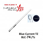 YAMAGA BLANKS Blue Current TZ BLC-74/Tz Sharpness Special, 2.23m, 2-18g, PE #0.4-#1 , Fuji Torzite™ Titanium Farme K guides, Fuji VSS16 reel seat,  Toray graphite ,carbon 99.8%, weight 74.5g spinings
