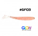 Bait Breath Fish Tail Ringer 2" #GF03 (10 gab.) silikona mānekļi