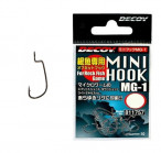 DECOY MG-1 Mini Hook Hook#6 (10 шт.) oфсетные крючки