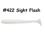 KEITECH Swing Impact 3" #422 Sight Flash (10 шт.) силиконовые приманки