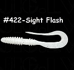 KEITECH Mad Wag Mini 3.5" #422 Sight Flash (10 шт.) силиконовые приманки