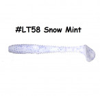 KEITECH Swing Impact 4.5" #LT58 Snow Mint (6 gab.) silikona mānekļi
