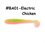 KEITECH Swing Impact Fat 5.8" #BA01 Electric Chiken (4 pcs) softbaits