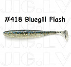 KEITECH Easy Shiner 3.5" #418 Bluegill Flash (7 gab.) silikona mānekļi
