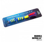 MANDULA HAPUGA 4.4"  ~11cm (with tail), Origin hooks, #201, плавающие приманки