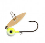 Z-MAN ChatterBait Willow Vibe 7g, ~4 cm, hook 2/0, Chartreuse Shad, (2pcs), chatterbait