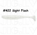 KEITECH Easy Shiner 4.5" #422 Sight Flash (6 gab.) silikona mānekļi