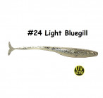 MAILE BAITS/JIG.LV SKIPPY DROP-SHOT 7" 24-Light Bluegill (1 шт.) силиконовые приманки