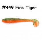 KEITECH Swing Impact Fat 5.8" #449 Fire Tiger (4 шт.) силиконовые приманки
