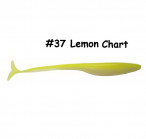 MAILE BAITS/JIG.LV SKIPPY DROP-SHOT 6" 37-Lemon Chart (1 gab.) silikona mānekļi