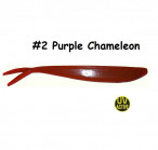 MAILE BAITS LUNKER DROP-SHOT 7" #2-Purple Chameleon (1 pc) softbaits