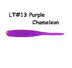 KEITECH Shad Impact 4" #LT13 Purple Chameleon (8 pcs) softbaits
