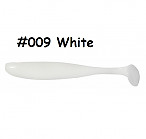 KEITECH Easy Shiner 2" #009 White (12 шт.) силиконовые приманки