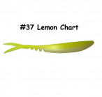 MAILE BAITS LUNKER DROP-SHOT SAWTAIL 5.5" 37-Lemon Chart (1 gab.) silikona mānekļi