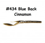 KEITECH Neko Camaron 5.5" #434-Black Blue Cinnamon (7 шт.) силиконовые приманки