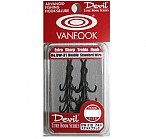 VANFOOK DW-31B Devil #10,open shank ( 8 pcs) double hooks