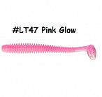 KEITECH Swing Impact 3.5" #LT47 Pink Glow (8 шт.) силиконовые приманки