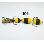 MANDULA STANDARD ~10cm (with tail), Origin Hooks, #109, плавающие приманки