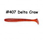 KEITECH Swing Impact 2" #407 Delta Craw (12 gab.) silikona mānekļi