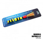 MANDULA HAPUGA 4.4"  ~11cm (with tail), Origin hooks, #204, плавающие приманки