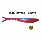 MAILE BAITS LUNKER DROP-SHOT SAWTAIL 5.5" 36-Rotten Tomato (1 pc) softbaits