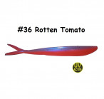MAILE BAITS LUNKER DROP-SHOT 7" 36-Rotten Tomato (1 pc) softbaits