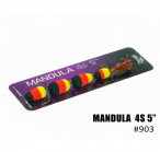 MANDULA 4S 5" ~12.5cm (with tail), Origin hooks, #903, floating foam lure