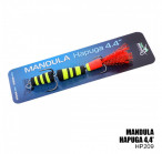MANDULA HAPUGA 4.4"  ~11cm (with tail), Origin hooks, #209, плавающие приманки