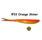 MAILE BAITS LUNKER DROP-SHOT SAWTAIL 4.4" 33-Orange Shiner (1 pc) силиконовые приманки