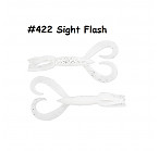 KEITECH Little Spider 2" #422 Sight Flash ( (8 шт.) силиконовые приманки