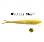 MAILE BAITS LUNKER DROP-SHOT 7" 20-Ice Chart (1 pc) softbaits