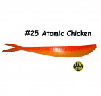 MAILE BAITS LUNKER DROP-SHOT 7" 25-Atomic Chicken (1 pc) softbaits