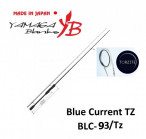 YAMAGA BLANKS Blue Current TZ BLC-93/TZ Nano All Range, 2.82m, 3-21g, PE #0.4-#1, Fuji Torzite™ Titanium Farme K guides, Fuji VSS16 reel seat, TORAY NANOALLOY blank, carbon 99.7%, weight 90g spinings