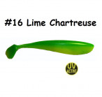 MAILE BAITS ZANDER SHAD 14cm (~5.5") 16-Lime Chartreuse (1 gab.) силиконовые приманки